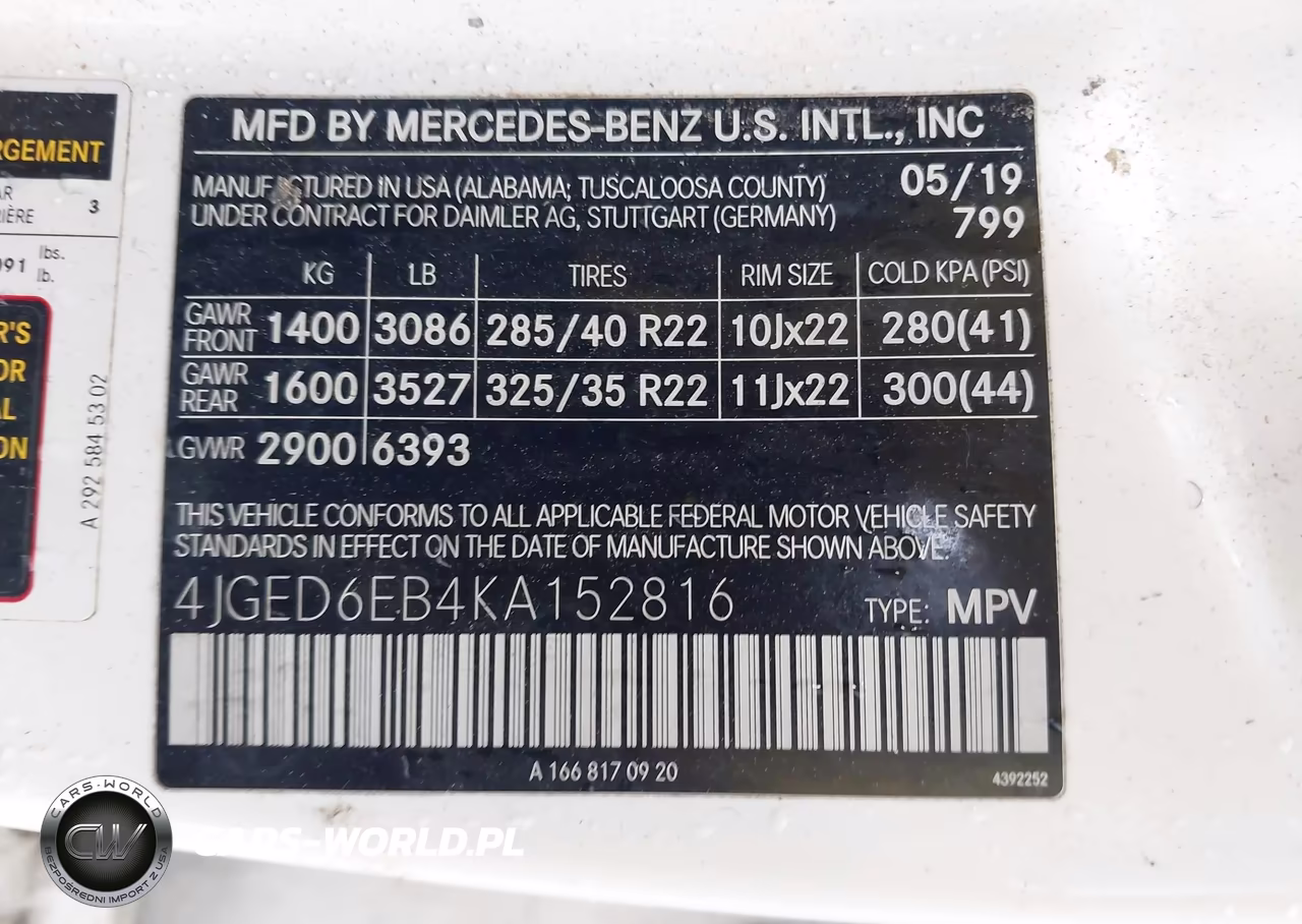 2019 Mercedes-Benz Amg Gle 43 Coupe 4Matic VIN:4JGED6EB4KA152816 - 9