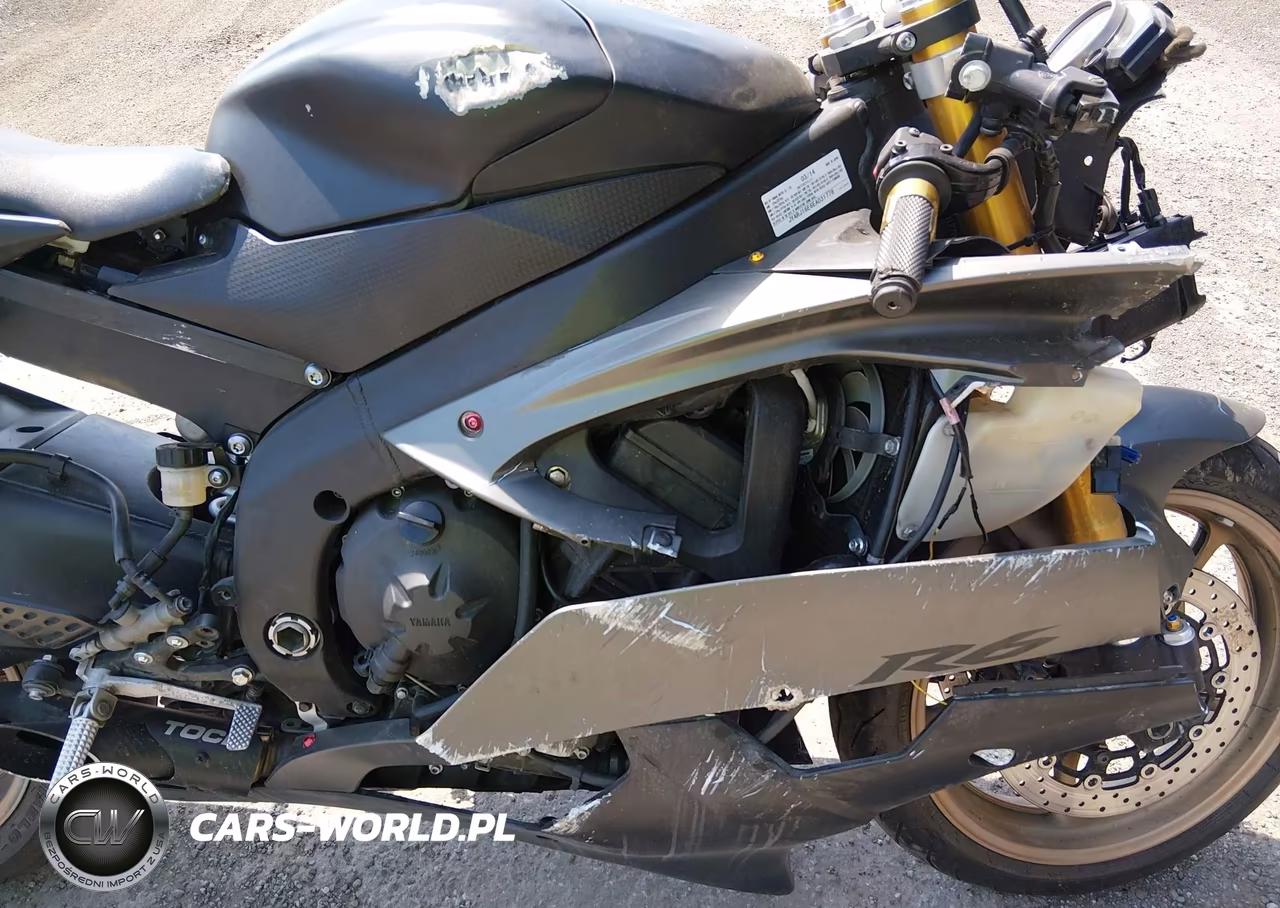 2014 Yamaha Yzfr6 VIN:JYARJ16E6EA031778 - 8