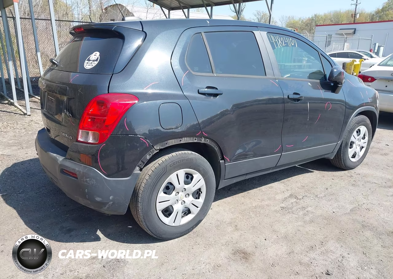 2015 Chevrolet Trax 1Ls VIN:KL7CJKSB8FB229878 - 4