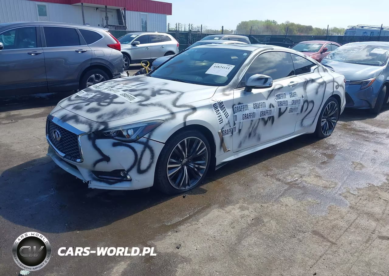 2018 Infiniti Q60 3.0T Luxe VIN:JN1EV7EL3JM390981 - 2