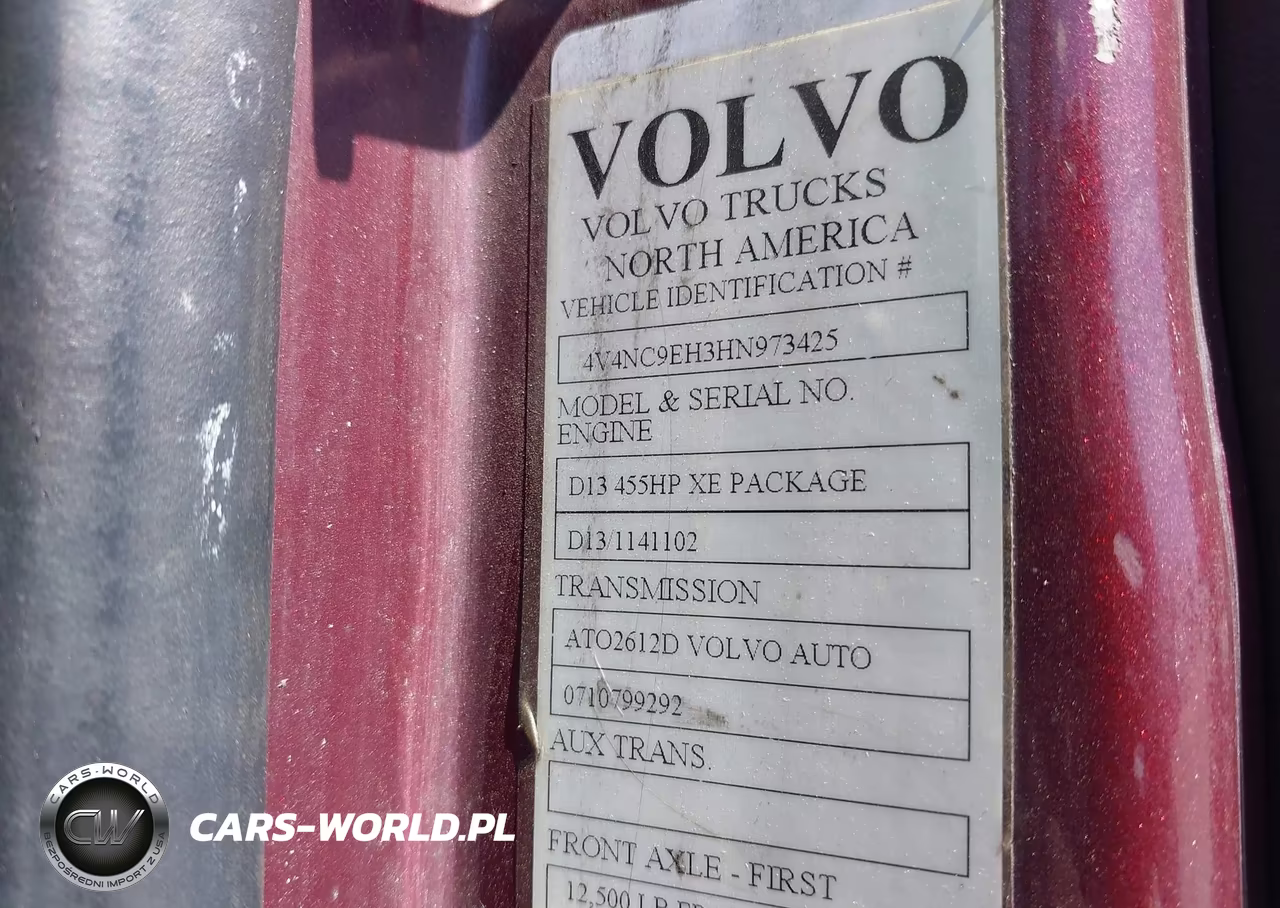 2017 Volvo Vnl VIN:4V4NC9EH3HN973425 - 8