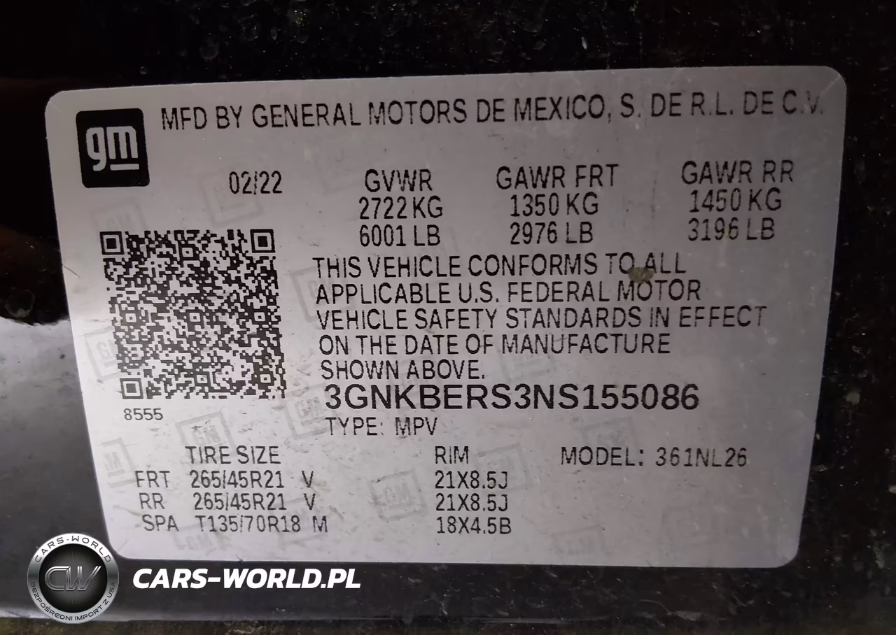 2022 Chevrolet Blazer Fwd Rs VIN:3GNKBERS3NS155086 - 9