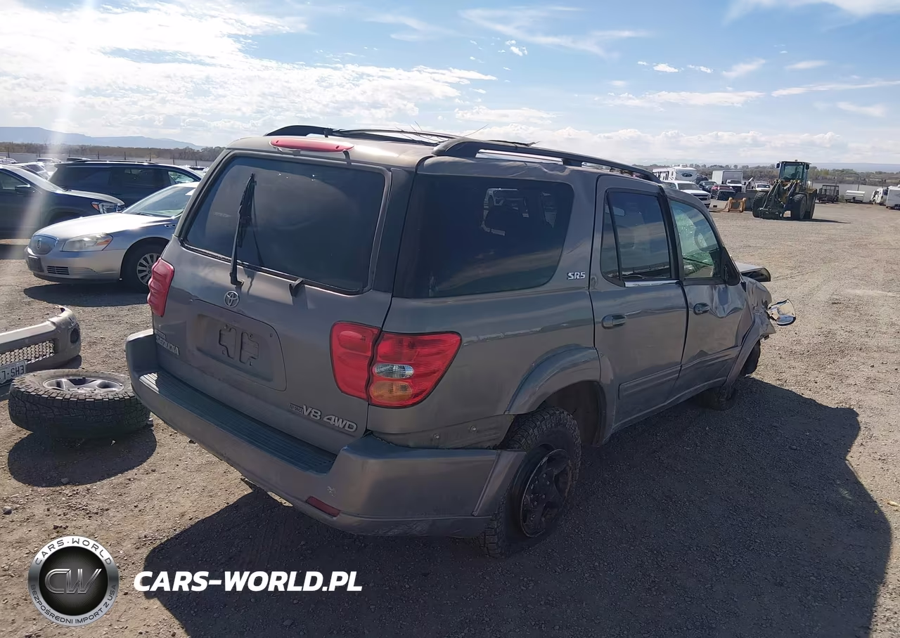 2001 Toyota Sequoia Sr5 V8 VIN:5TDBT44A51S011178 - 4