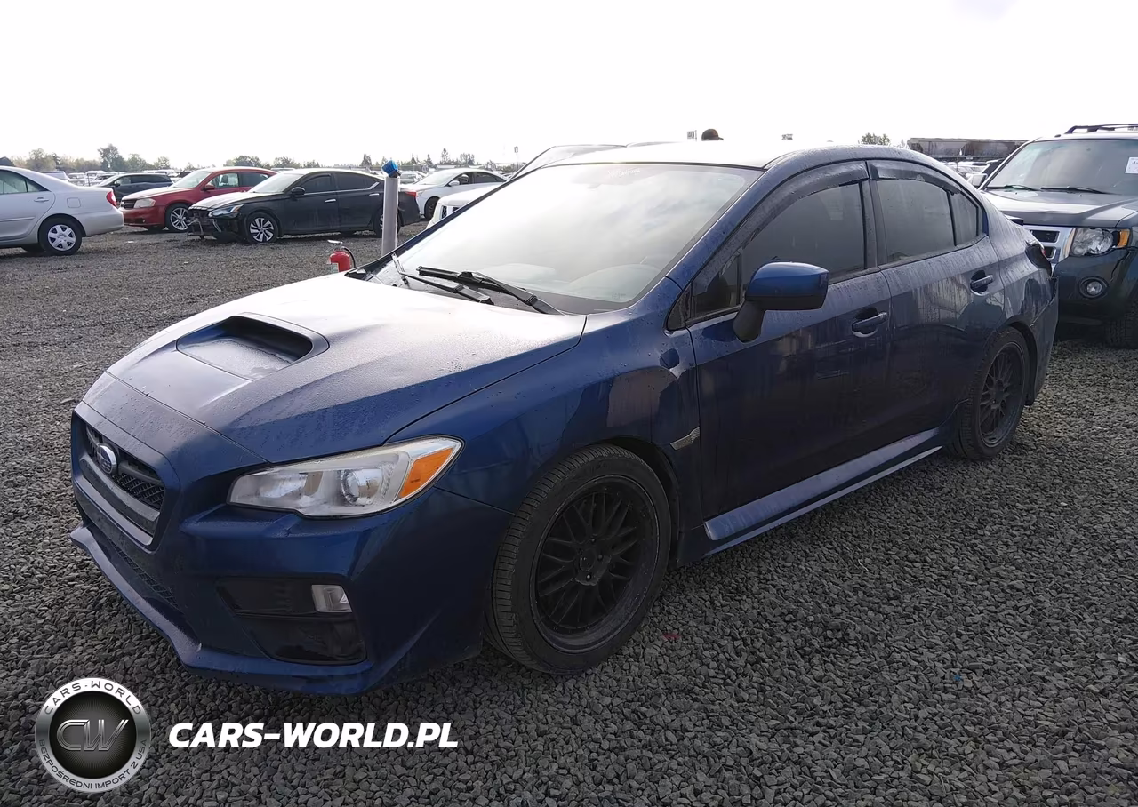 2015 Subaru Wrx VIN:JF1VA1A6XF9832659 - 2