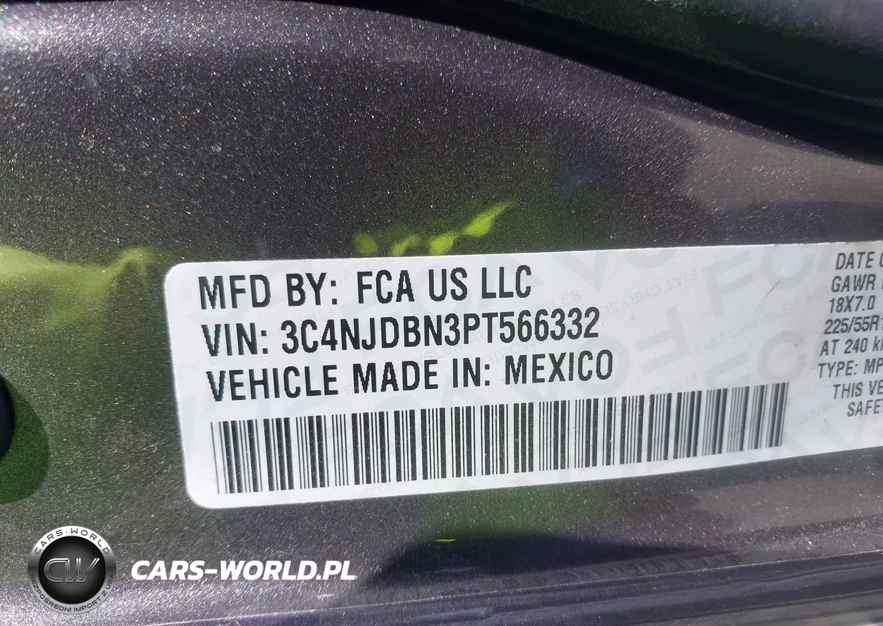 2023 Jeep Compass Altitude 4X4 VIN:3C4NJDBN3PT566332 - 9