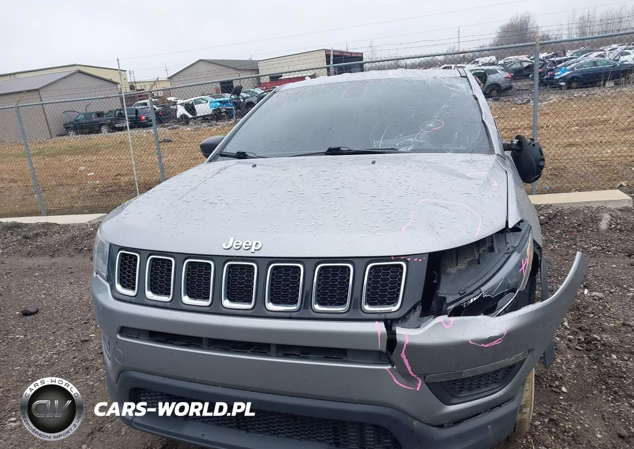 2021 Jeep Compass Sport 4X4 VIN:3C4NJDAB6MT537359 - 12