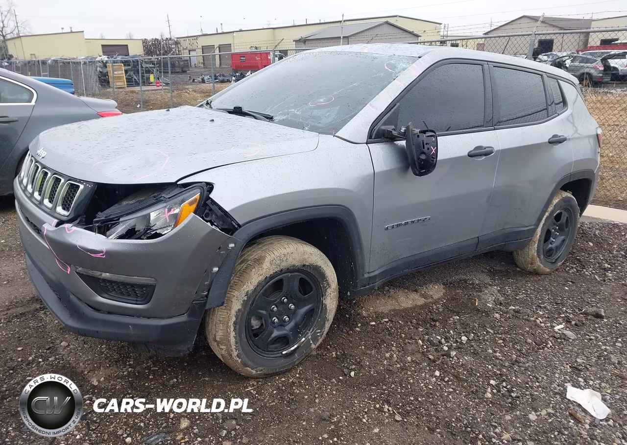 2021 Jeep Compass Sport 4X4 VIN:3C4NJDAB6MT537359 - 2