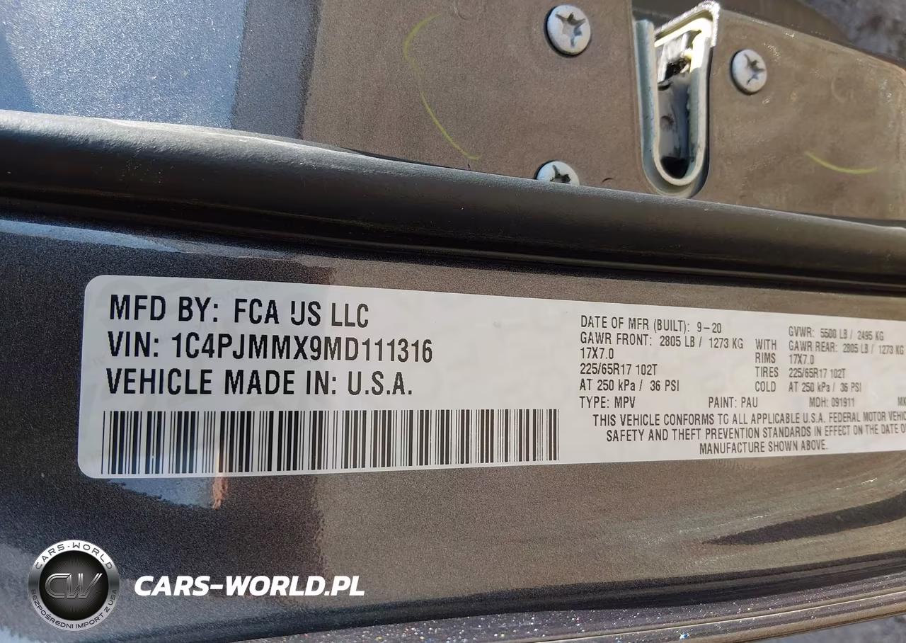 2021 Jeep Cherokee Latitude Lux 4X4 VIN:1C4PJMMX9MD111316 - 9