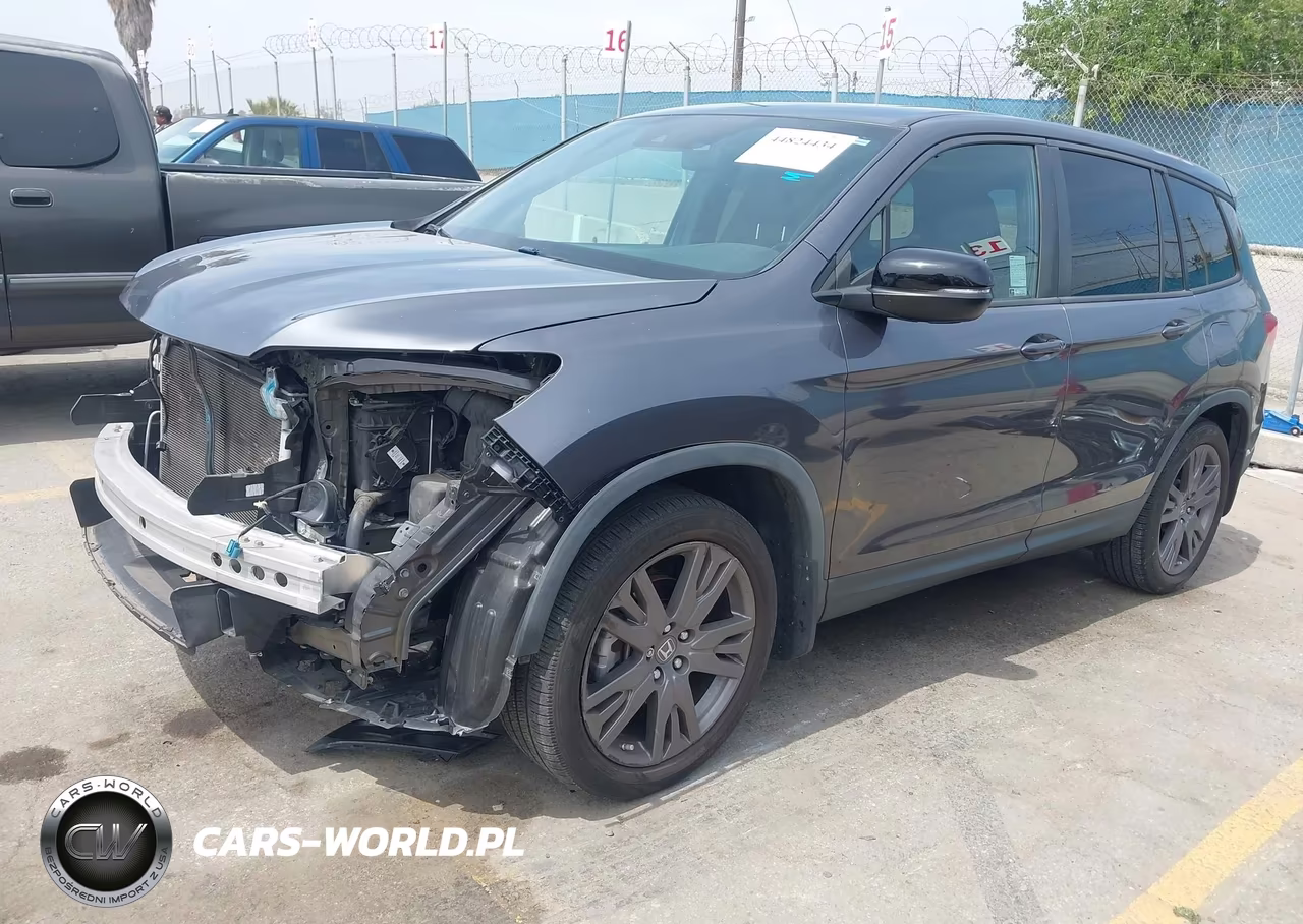 2019 Honda Passport Ex-L VIN:5FNYF7H56KB008523 - 2