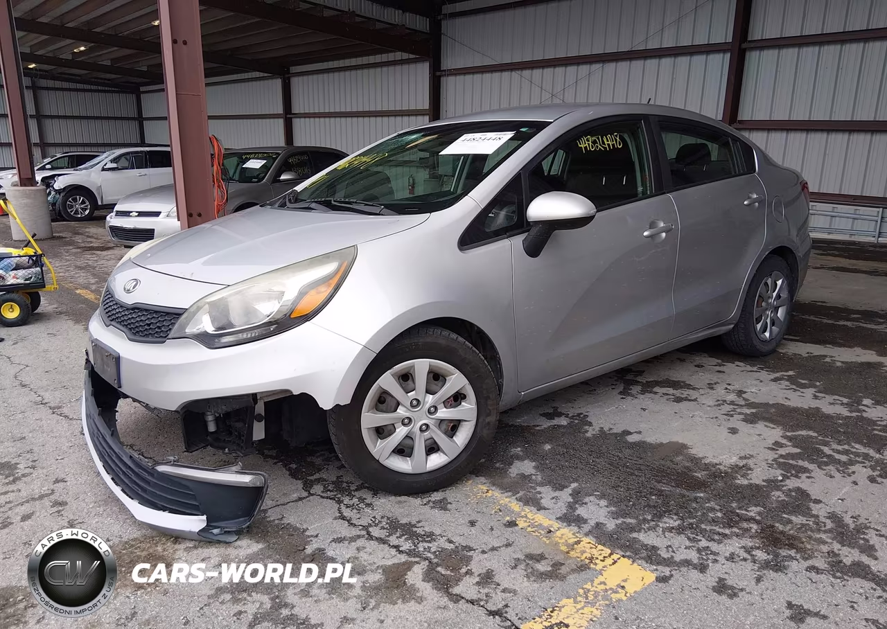 2016 Kia Rio Lx VIN:KNADM4A38G6678537 - 2