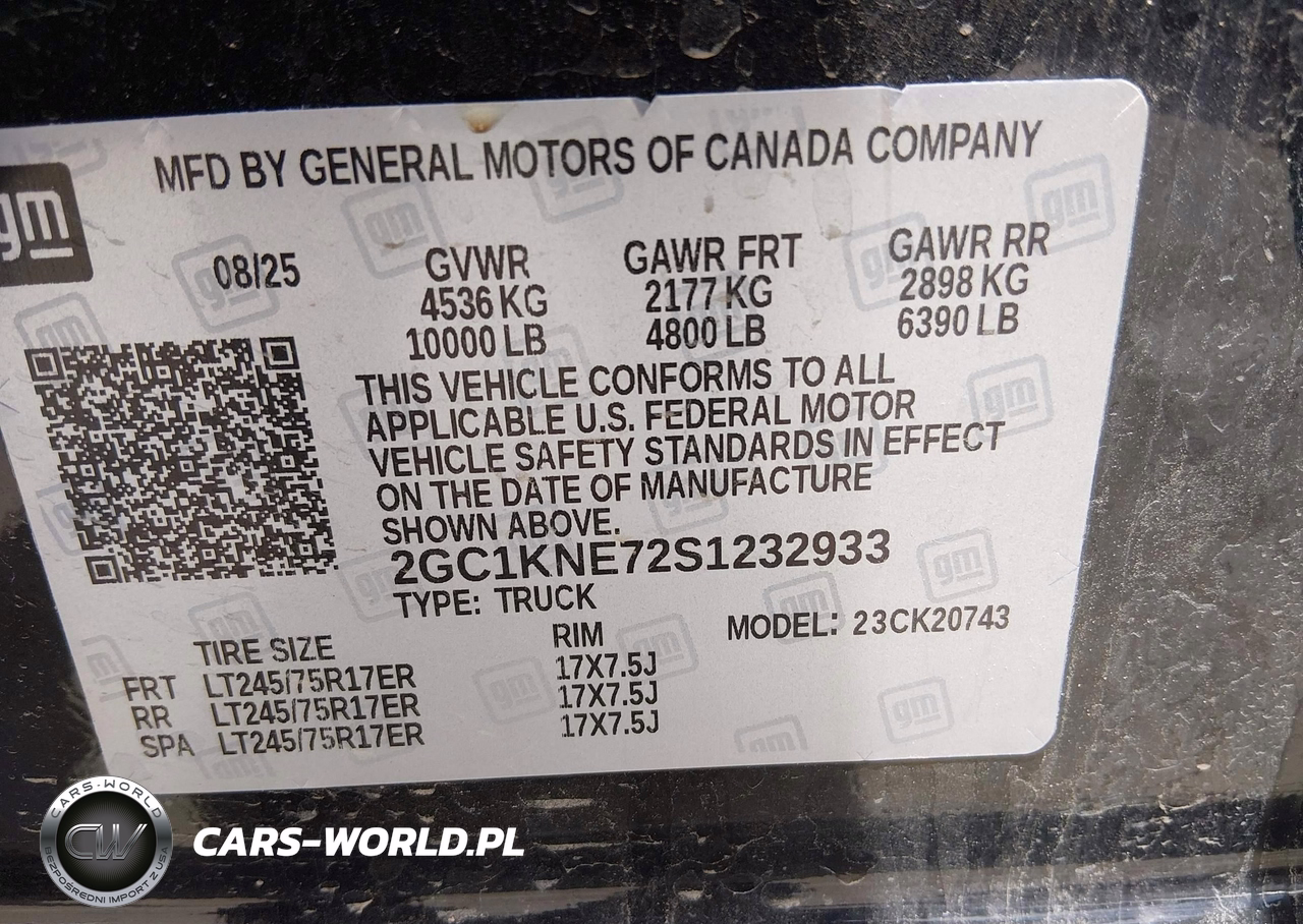 2025 Chevrolet Silverado 2500Hd 4Wd Standard Bed Lt VIN:2GC1KNE72S1232933 - 9