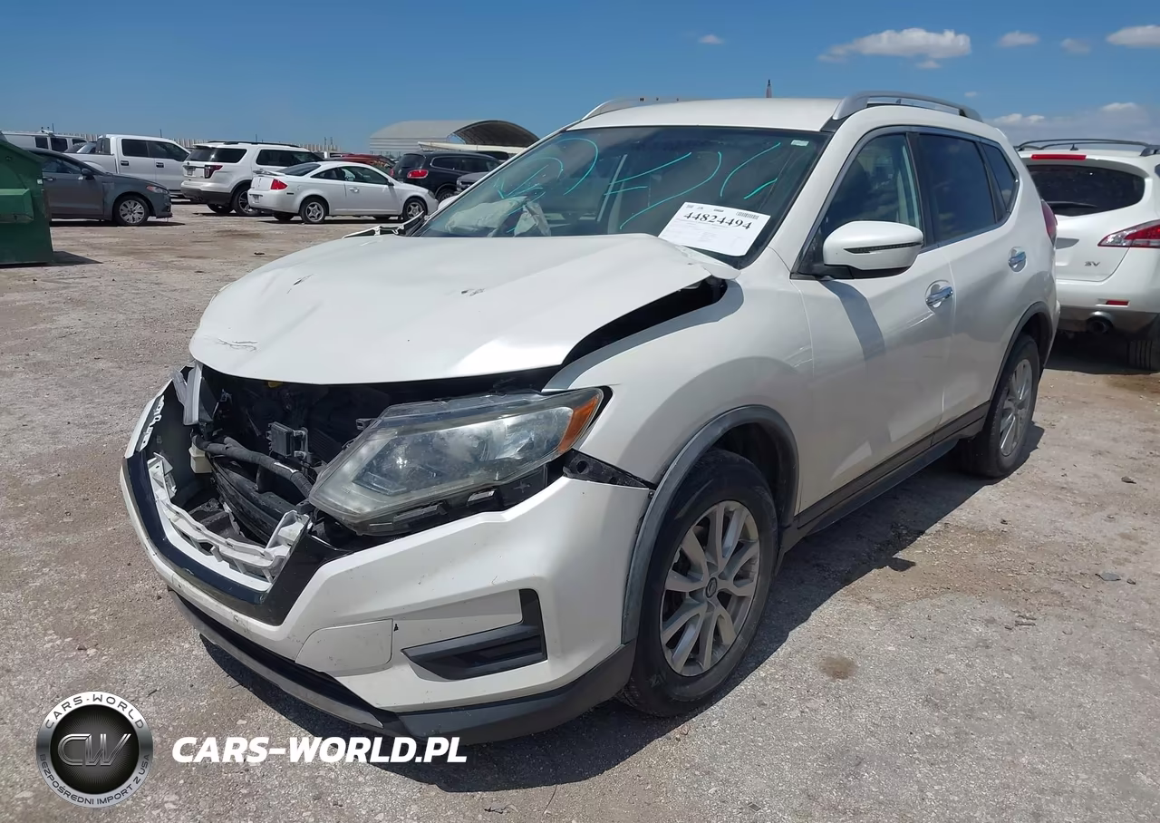 2017 Nissan Rogue Sv VIN:KNMAT2MV2HP592176 - 2