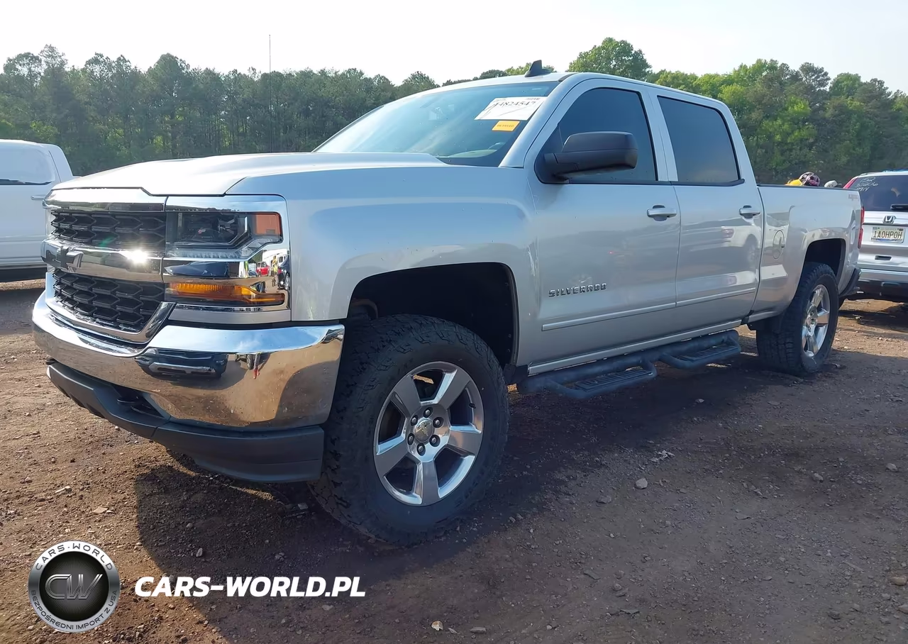 2018 Chevrolet Silverado 1500 1Lt VIN:3GCUKREC0JG473378 - 2