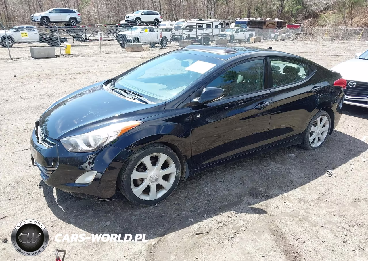 2013 Hyundai Elantra Limited VIN:KMHDH4AE1DU669562 - 2