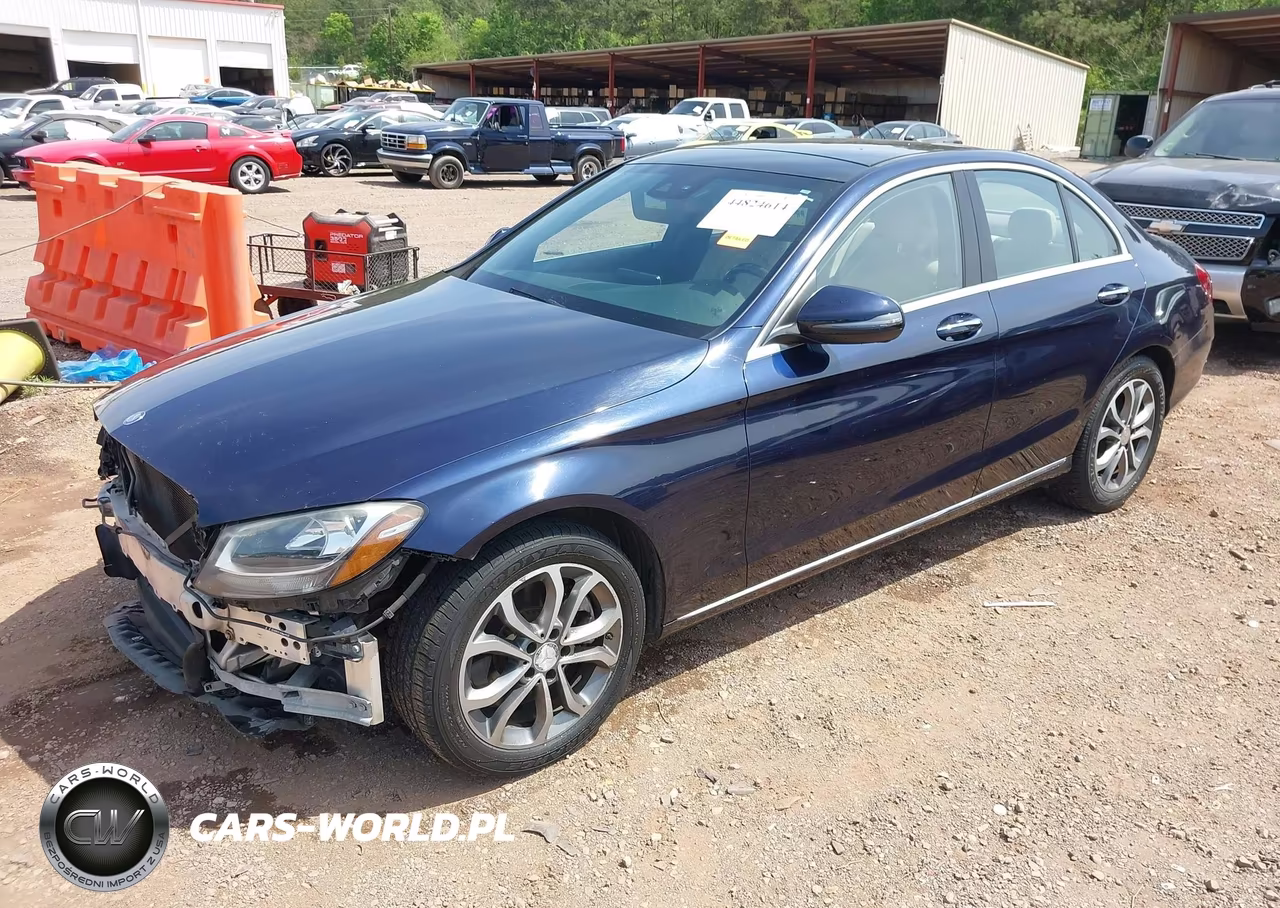 2016 Mercedes-Benz C 300 4Matic VIN:55SWF4KB3GU128371 - 2
