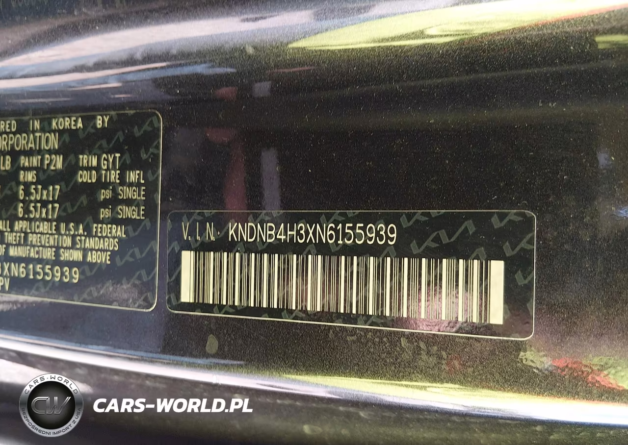 2022 Kia Carnival Mpv Lx Seat Package VIN:KNDNB4H3XN6155939 - 9