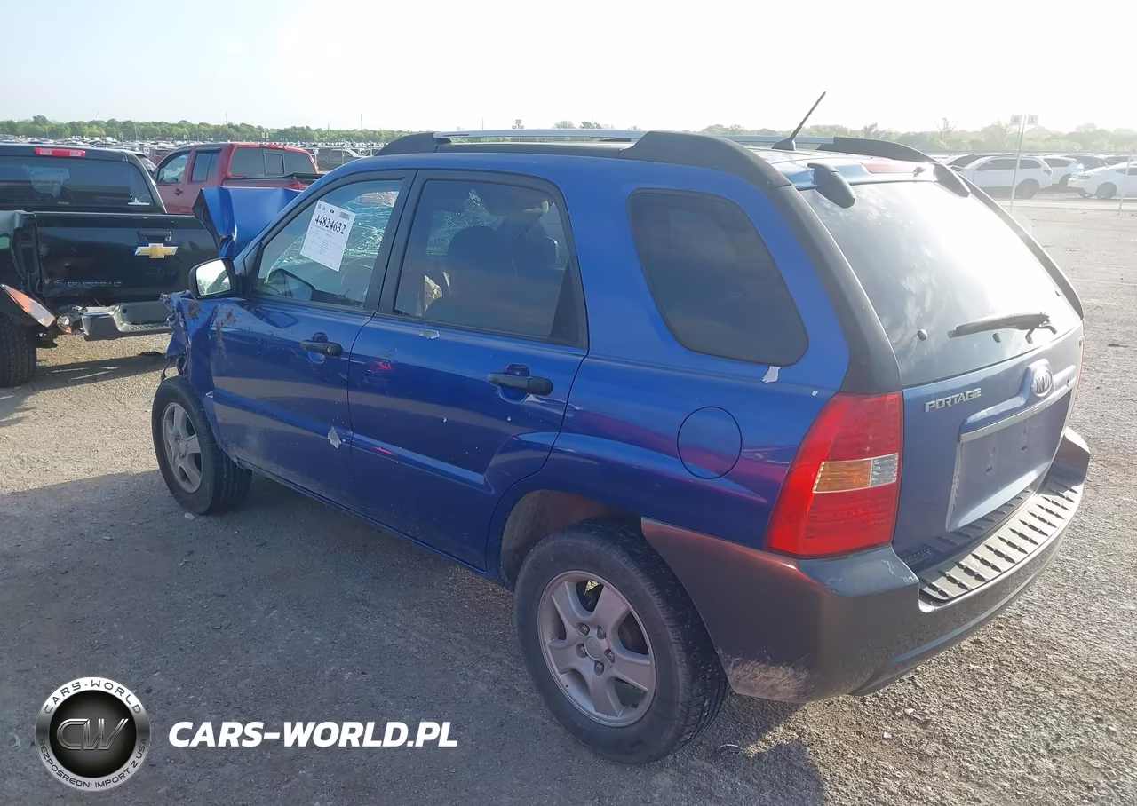 2007 Kia Sportage Lx VIN:KNDJF724677322686 - 3