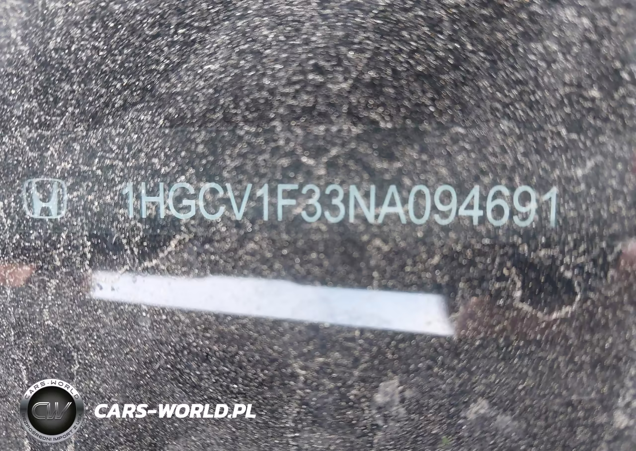 2022 Honda Accord Sport VIN:1HGCV1F33NA094691 - 17
