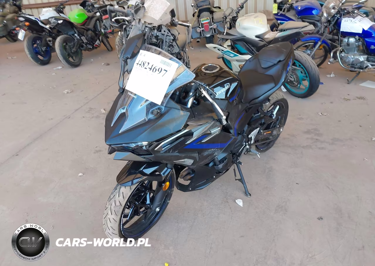 2025 Kawasaki Ex500 A-B VIN:ML5EXGJ16SDA50203 - 2