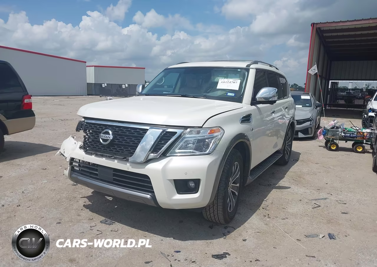 2019 Nissan Armada Sl VIN:JN8AY2ND8K9087458 - 2