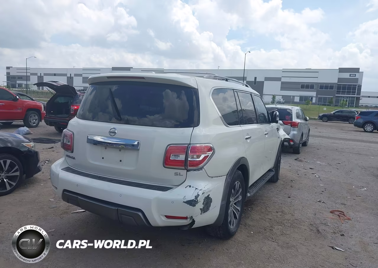 2019 Nissan Armada Sl VIN:JN8AY2ND8K9087458 - 4