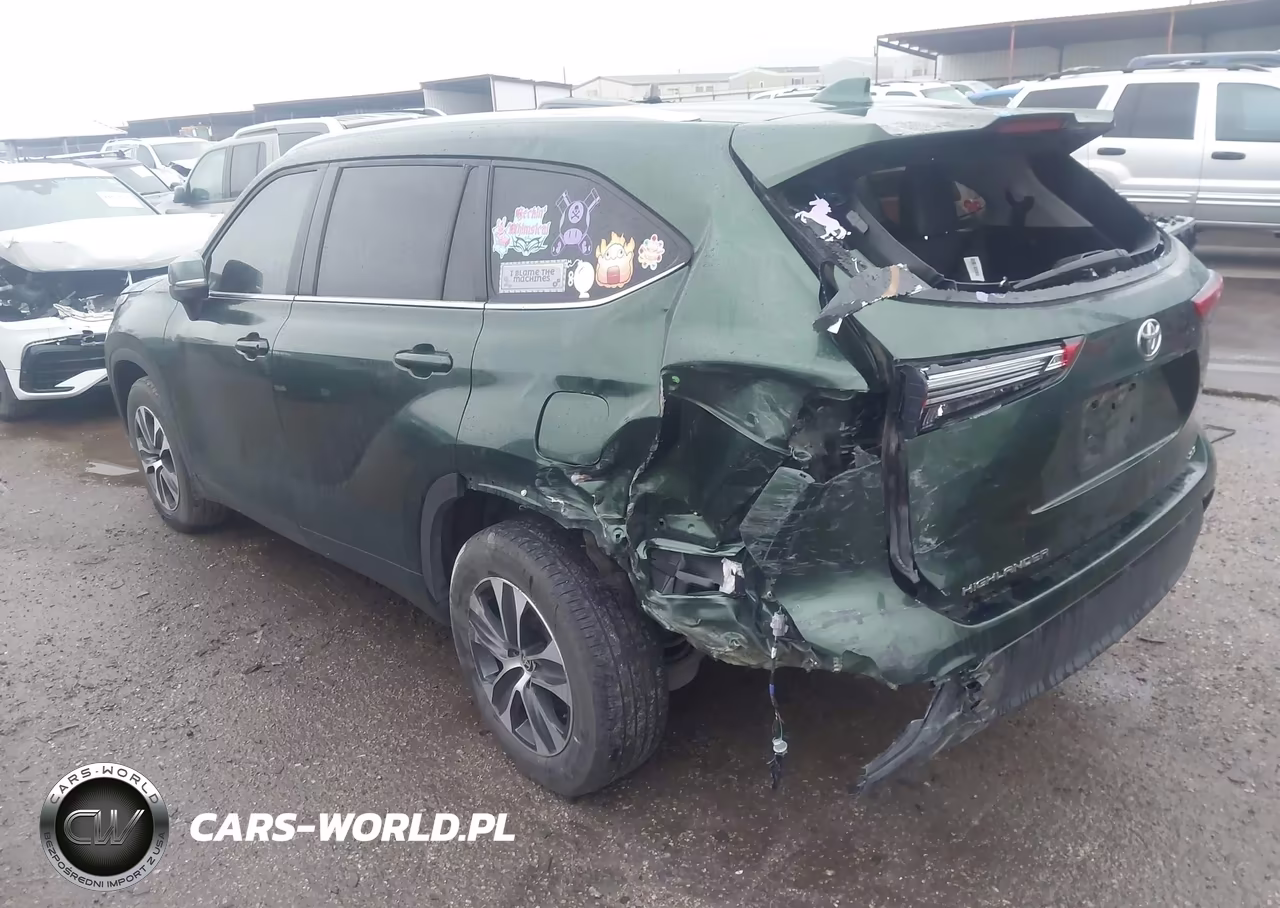2023 Toyota Highlander Xle VIN:5TDKDRAH2PS501713 - 3