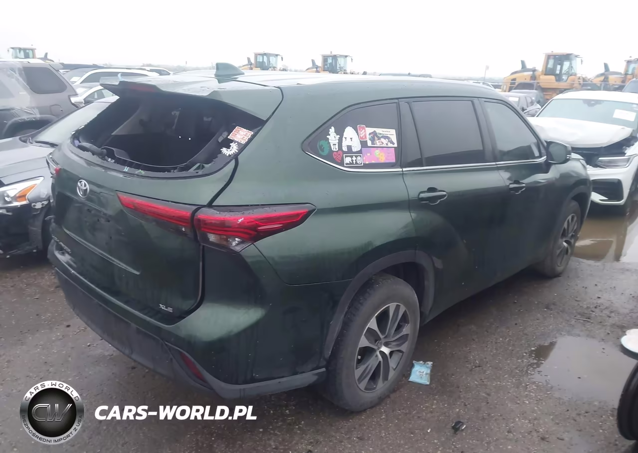 2023 Toyota Highlander Xle VIN:5TDKDRAH2PS501713 - 4