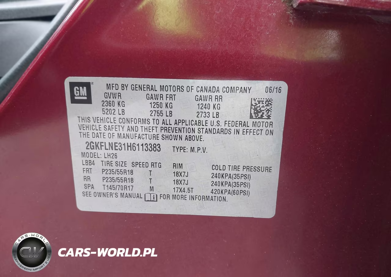 2017 GMC Terrain Sle-2 VIN:2GKFLNE31H6113383 - 9