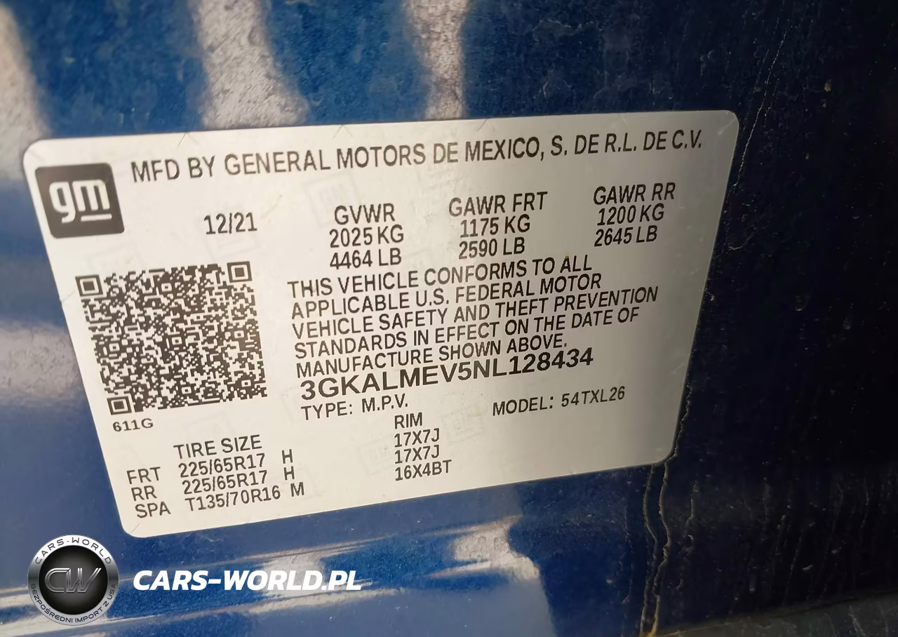 2022 GMC Terrain Fwd Sle VIN:3GKALMEV5NL128434 - 9