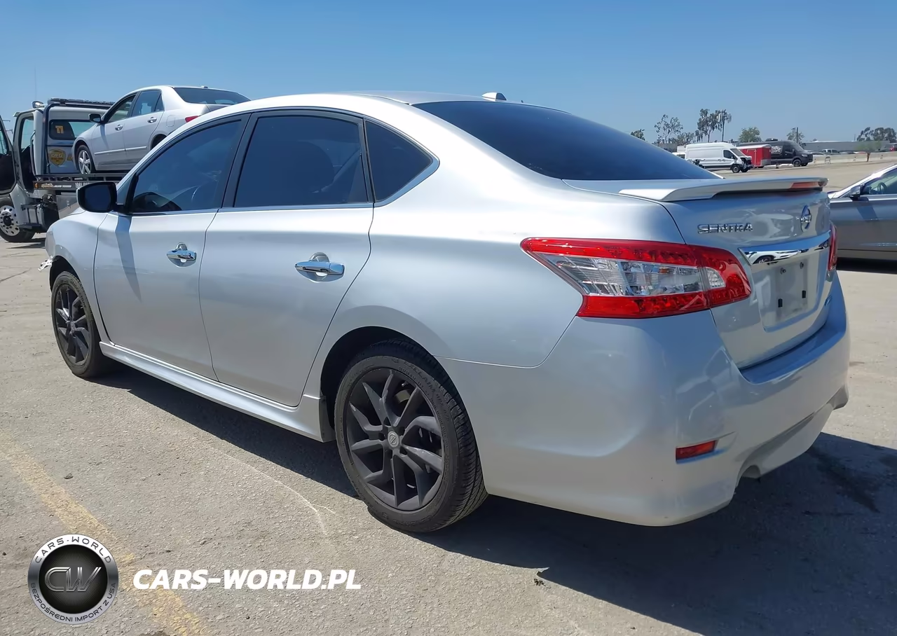 2014 Nissan Sentra Sr VIN:3N1AB7AP3EL611141 - 3