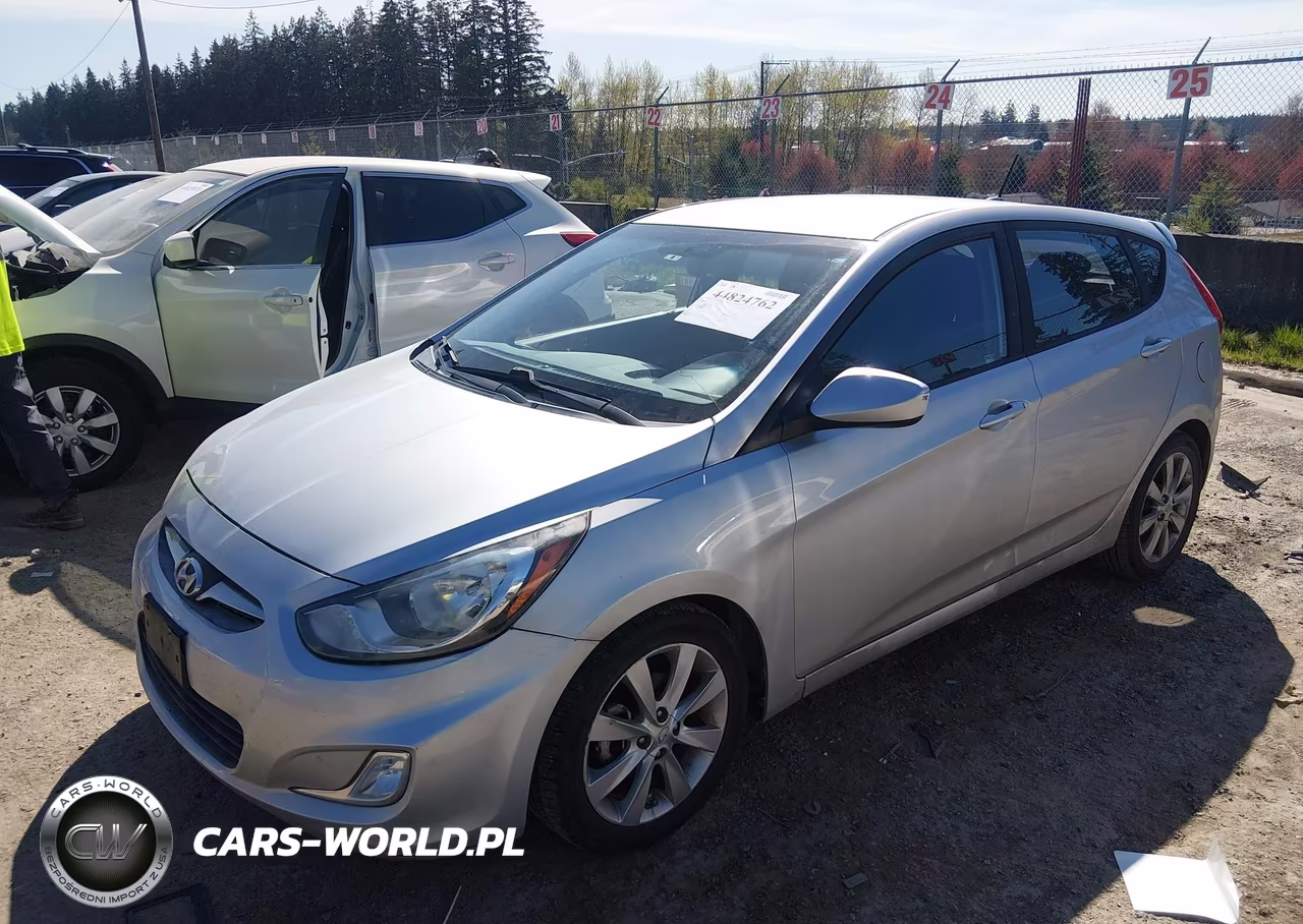 2012 Hyundai Accent Se VIN:KMHCU5AE6CU049107 - 2