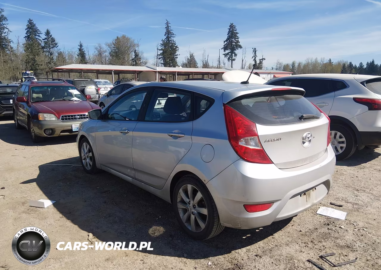 2012 Hyundai Accent Se VIN:KMHCU5AE6CU049107 - 3