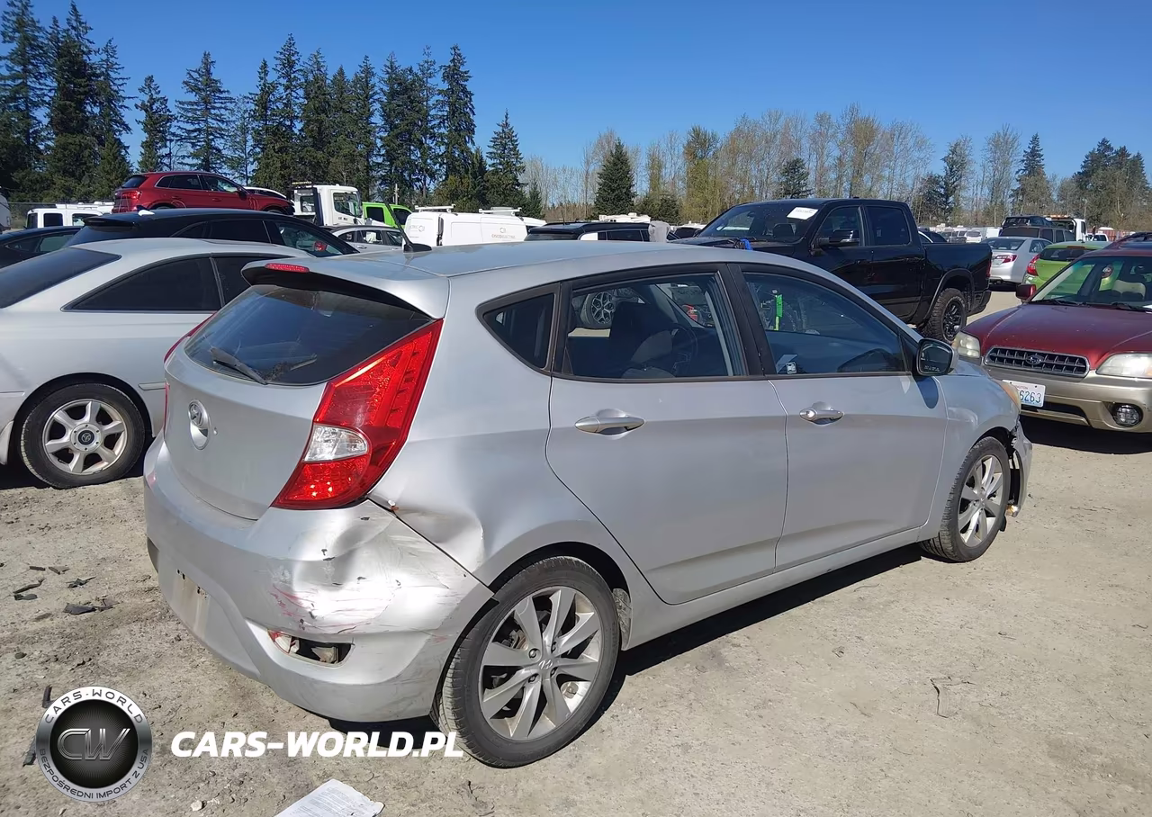 2012 Hyundai Accent Se VIN:KMHCU5AE6CU049107 - 6