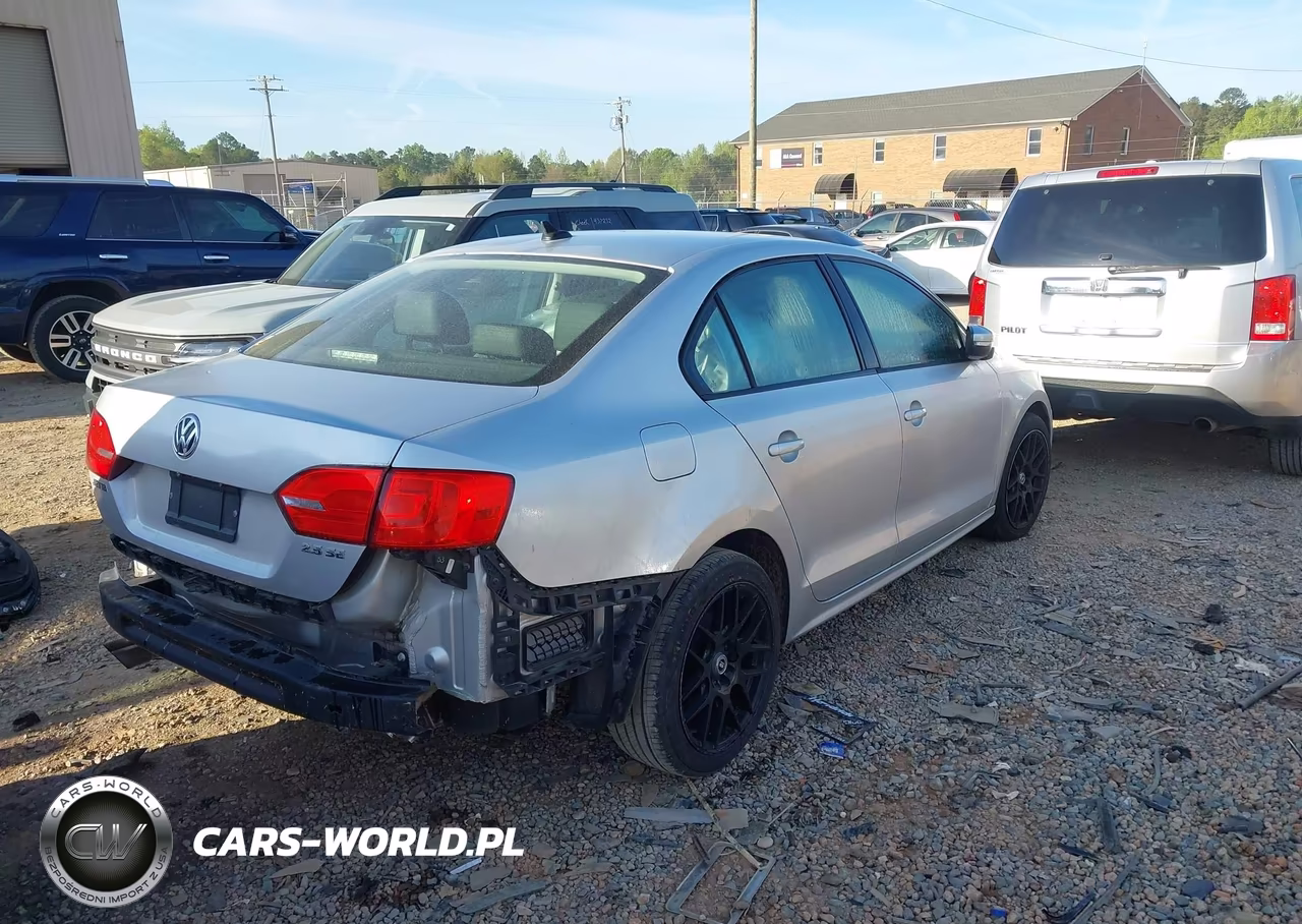 2011 Volkswagen Jetta 2.5L Se VIN:3VWDZ7AJ1BM349334 - 4