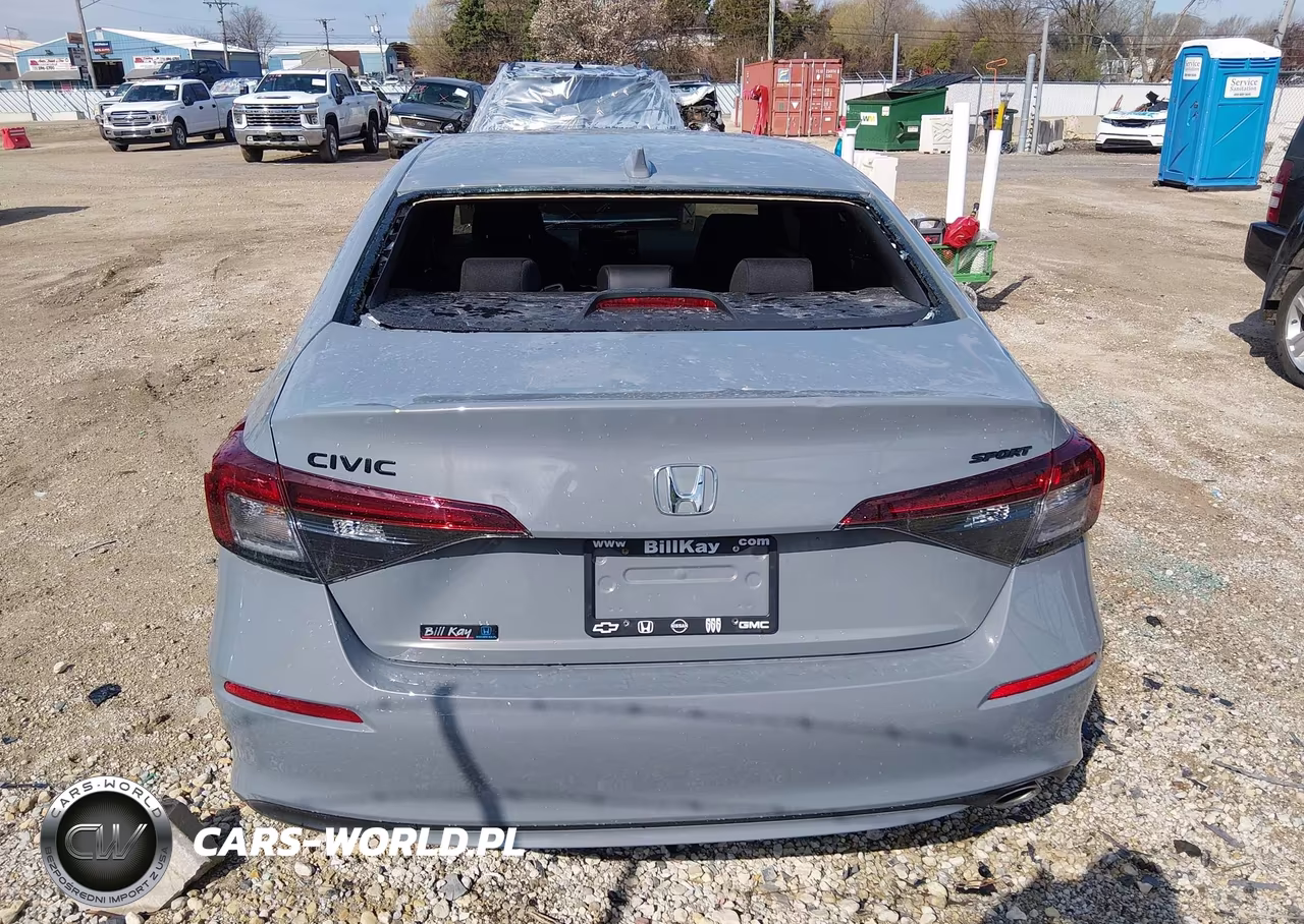 2026 Honda Civic Sport VIN:2HGFE2F53TH558579 - 16