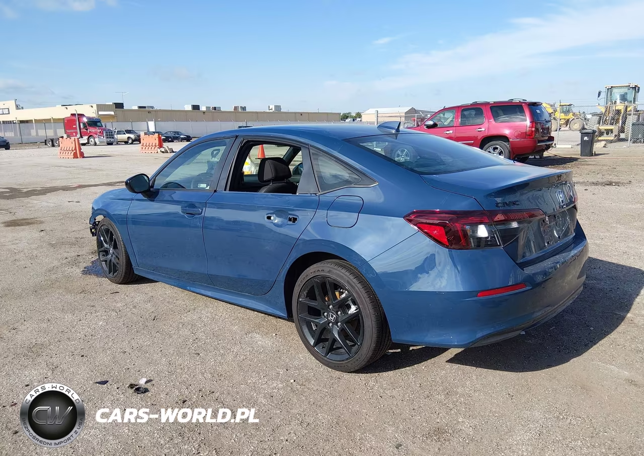 2026 Honda Civic Sport VIN:2HGFE2F51TH545538 - 3
