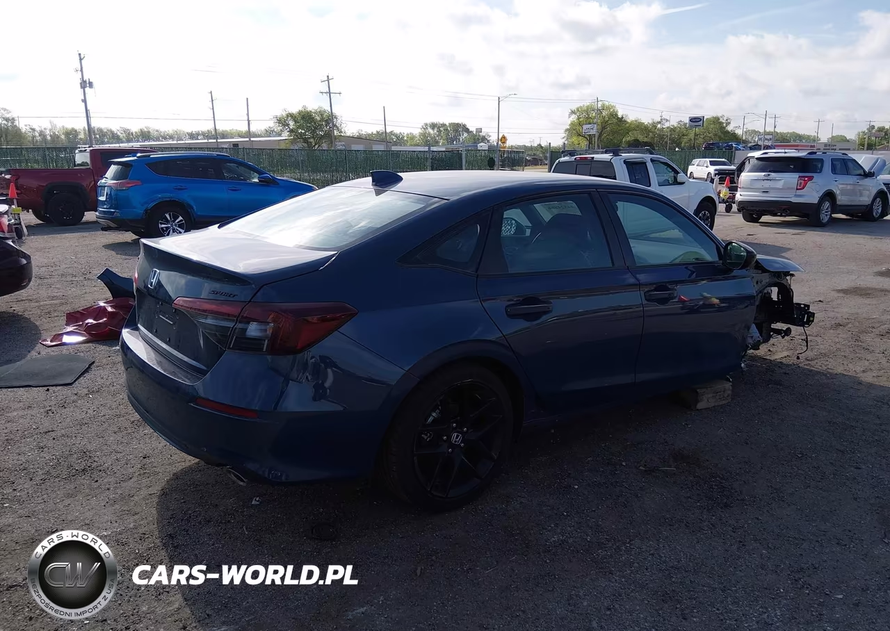 2026 Honda Civic Sport VIN:2HGFE2F51TH545538 - 4