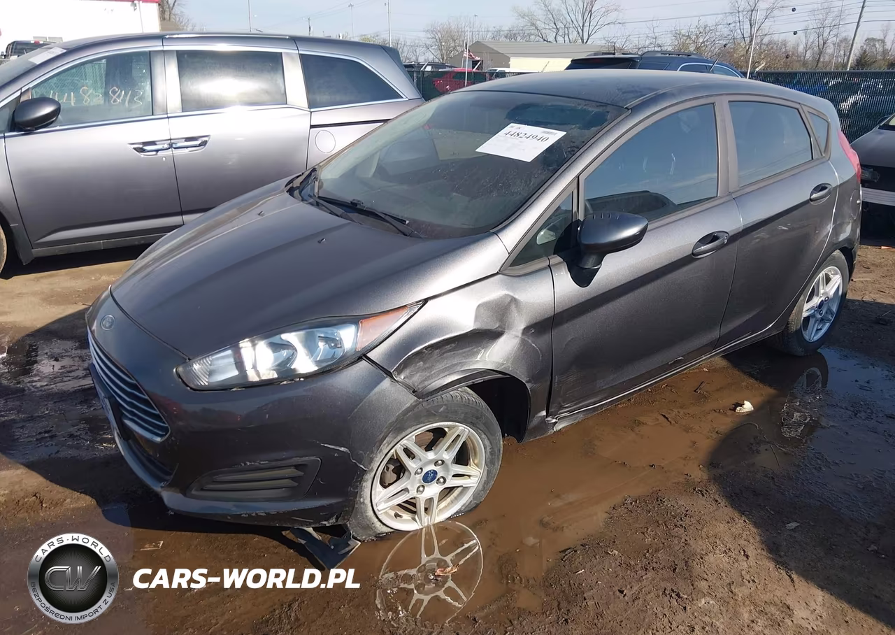 2019 Ford Fiesta Se VIN:3FADP4EJ4KM125658 - 2