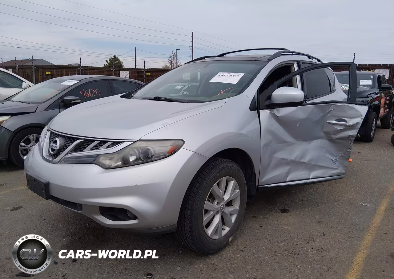 2011 Nissan Murano Sv VIN:JN8AZ1MW5BW163228 - 2