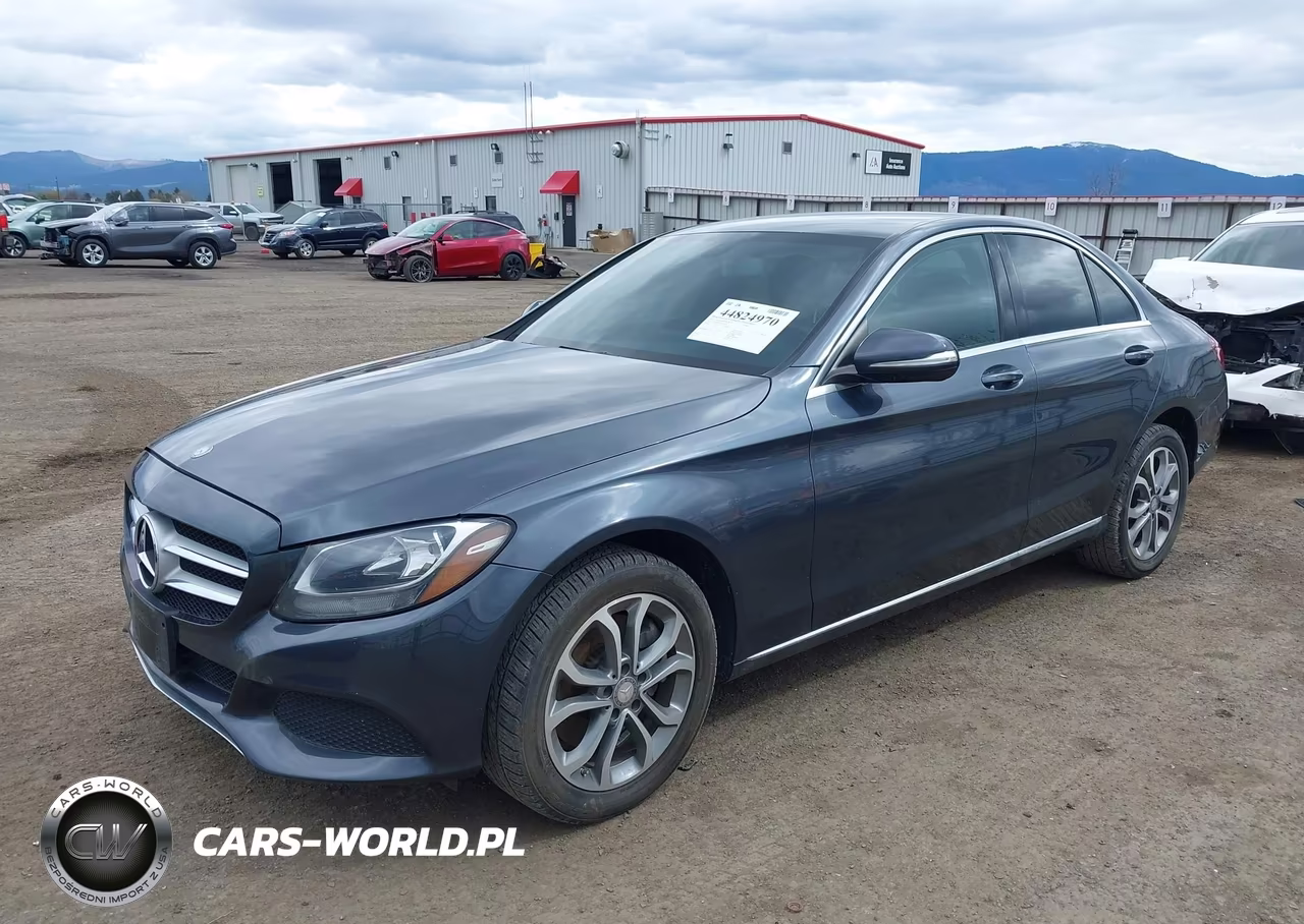 2015 Mercedes-Benz C 300 4Matic VIN:55SWF4KBXFU049519 - 2