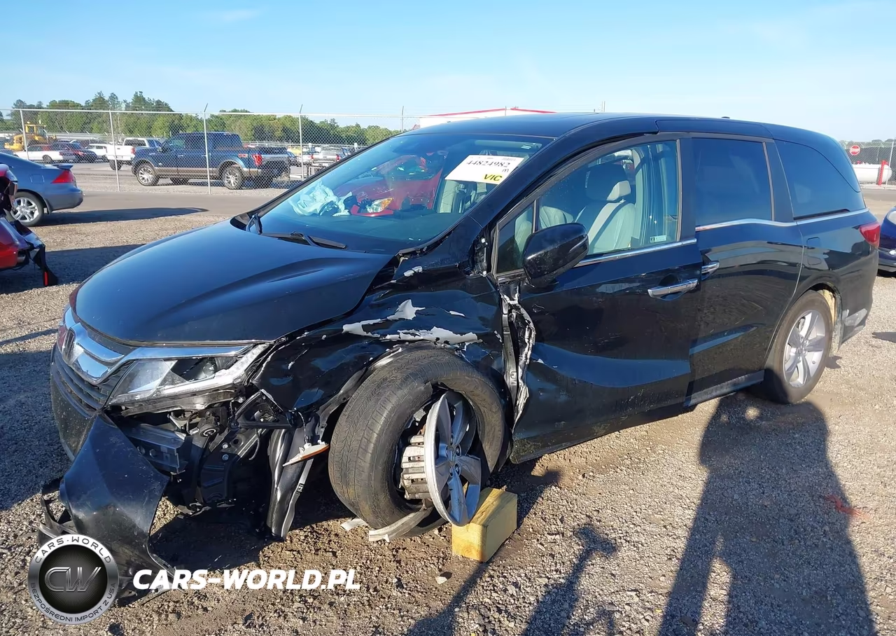 2020 Honda Odyssey Ex-L-Ex-L W-Navi Res VIN:5FNRL6H75LB044830 - 2