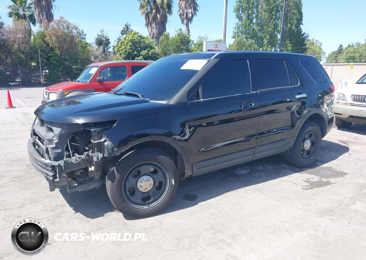 2013 Ford Utility Police Interceptor VIN:1FM5K8AR8DGB71194 - 2