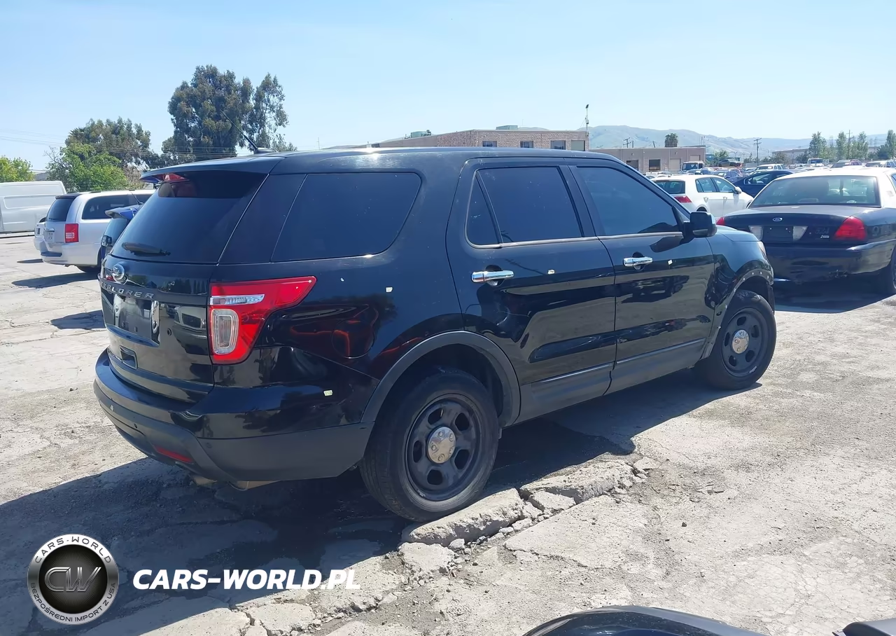 2013 Ford Utility Police Interceptor VIN:1FM5K8AR8DGB71194 - 4