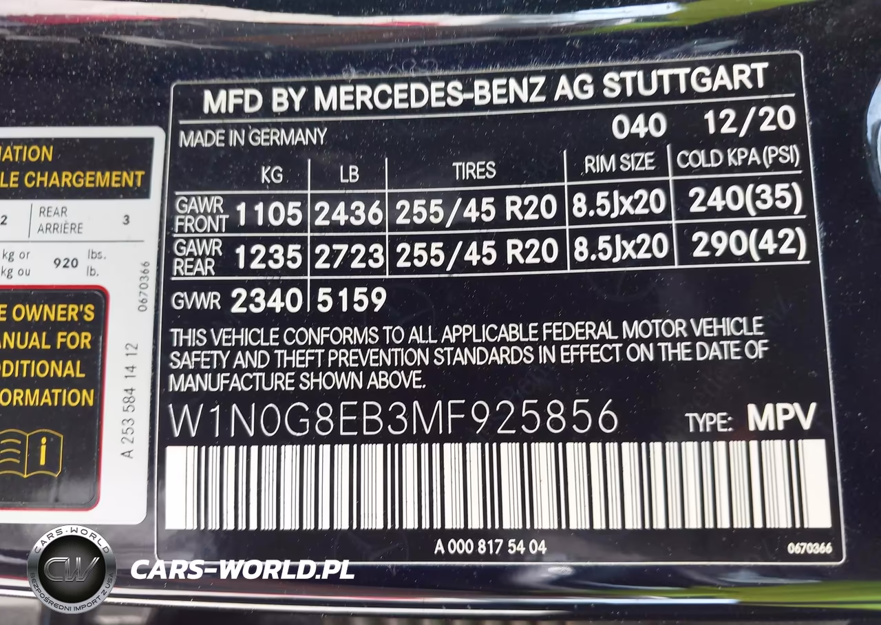 2021 Mercedes-Benz Glc 300 4Matic Suv VIN:W1N0G8EB3MF925856 - 9
