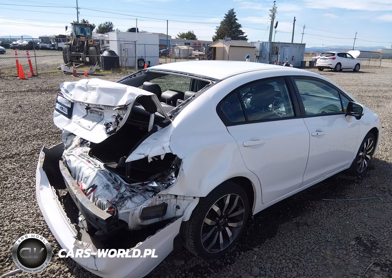2014 Honda Civic Ex-L VIN:19XFB2F90EE226902 - 4