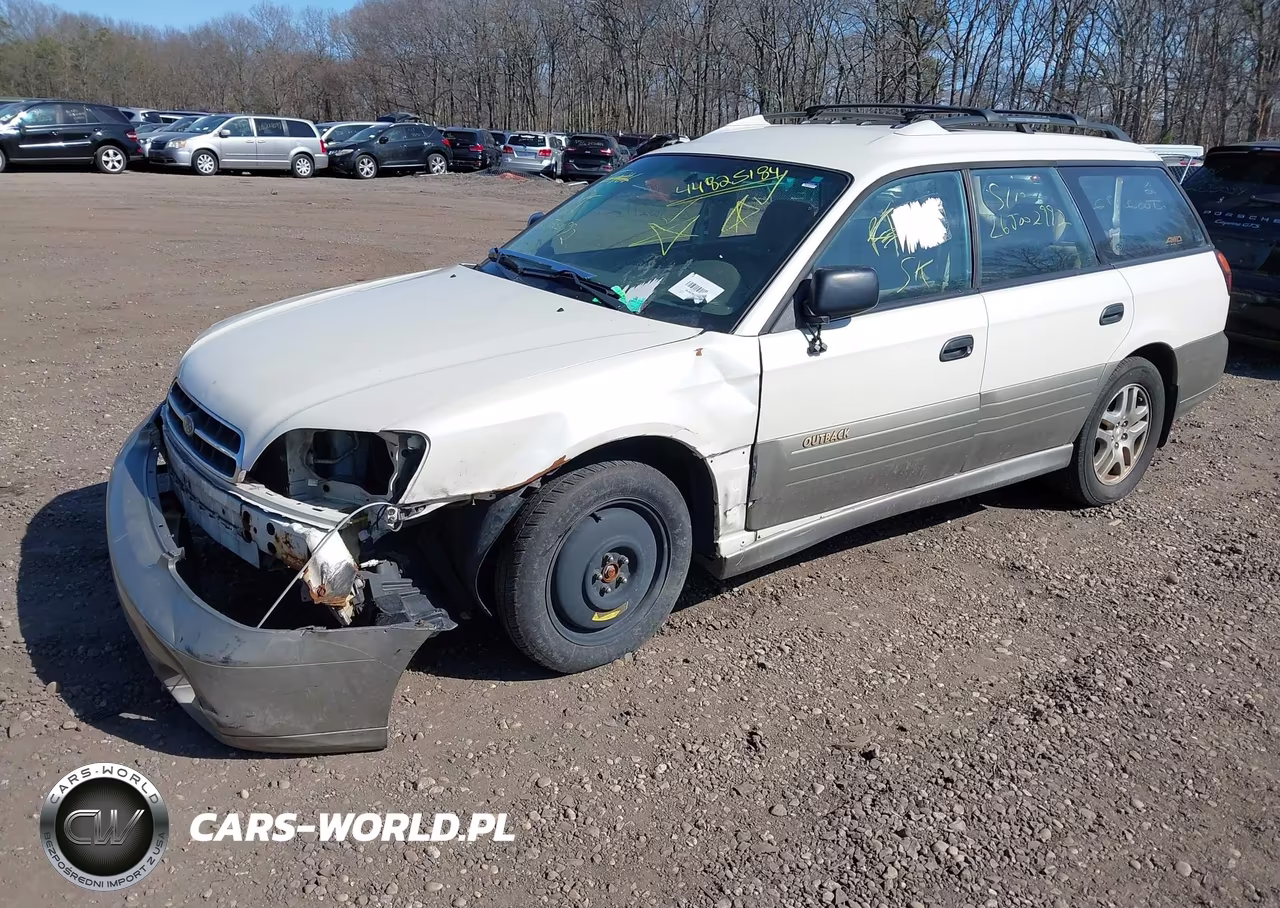 2002 Subaru Outback VIN:4S3BH675427626604 - 2