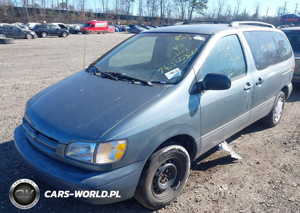 2000 Toyota Sienna Ce VIN:4T3ZF19CXYU203445 - 2