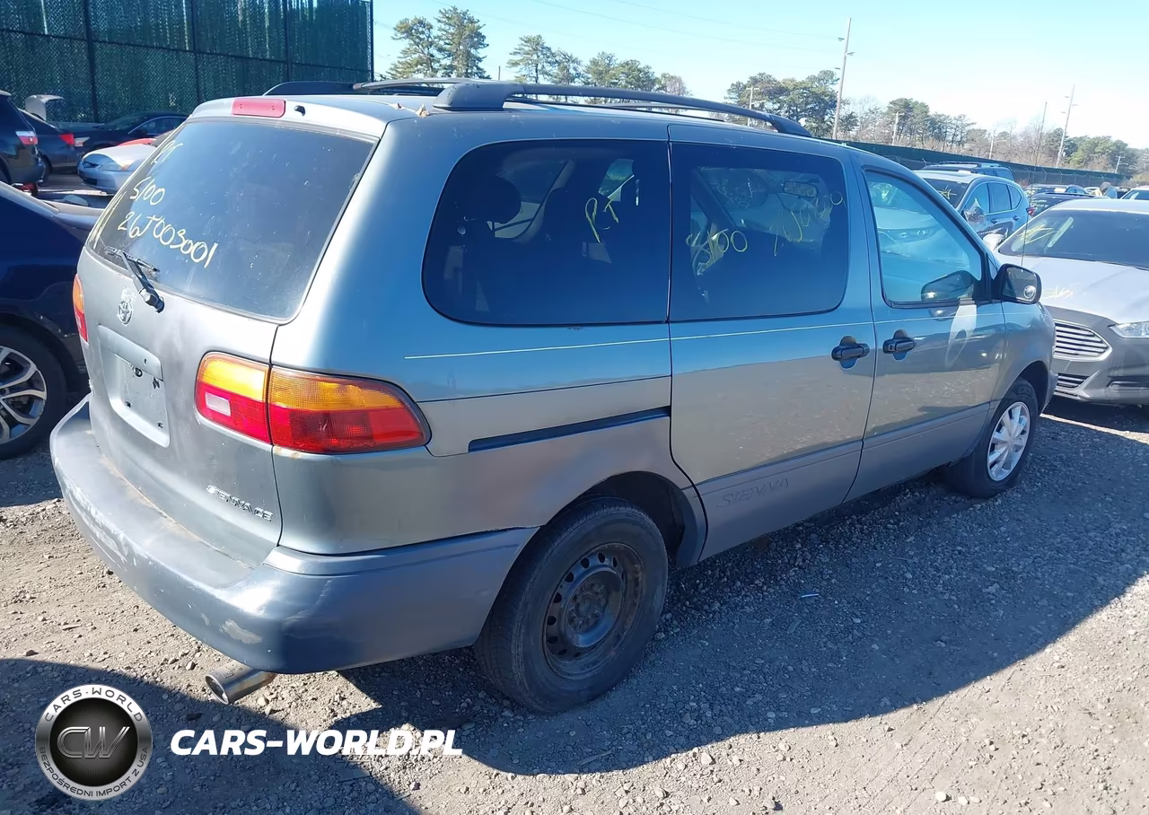 2000 Toyota Sienna Ce VIN:4T3ZF19CXYU203445 - 4