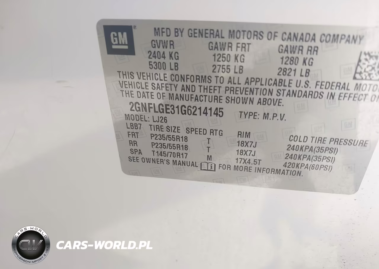 2016 Chevrolet Equinox Ltz VIN:2GNFLGE31G6214145 - 9