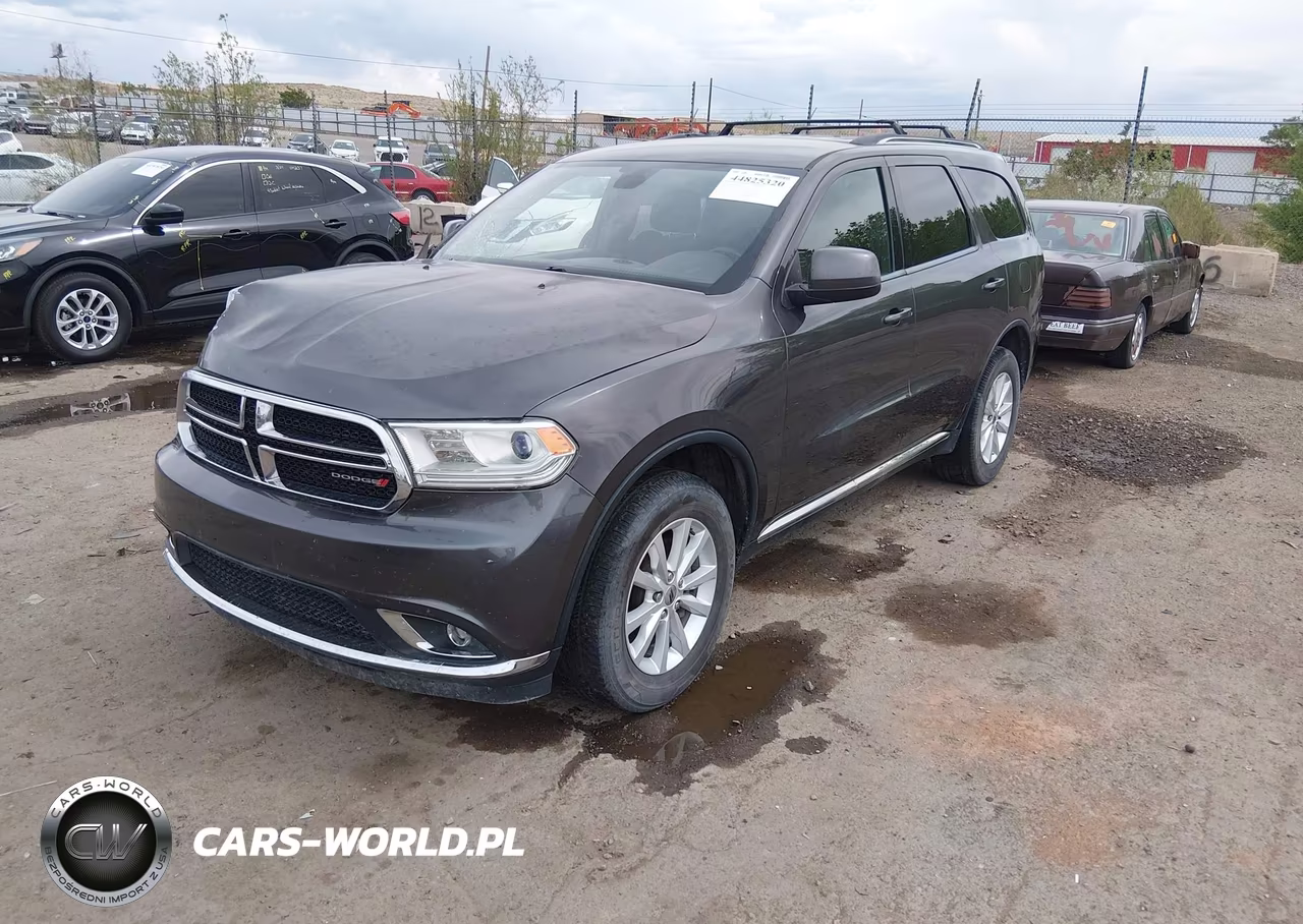 2019 Dodge Durango Sxt Awd VIN:1C4RDJAG2KC764737 - 2